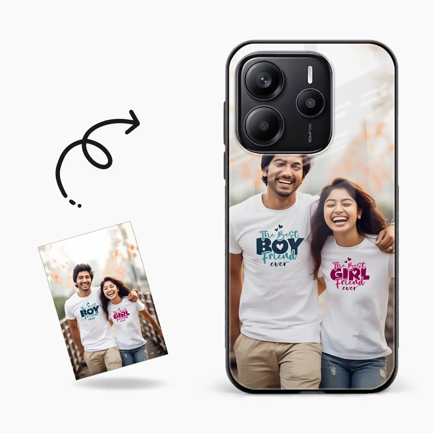 Customised Photo Printed Redmi Note 14 5G Back Cover