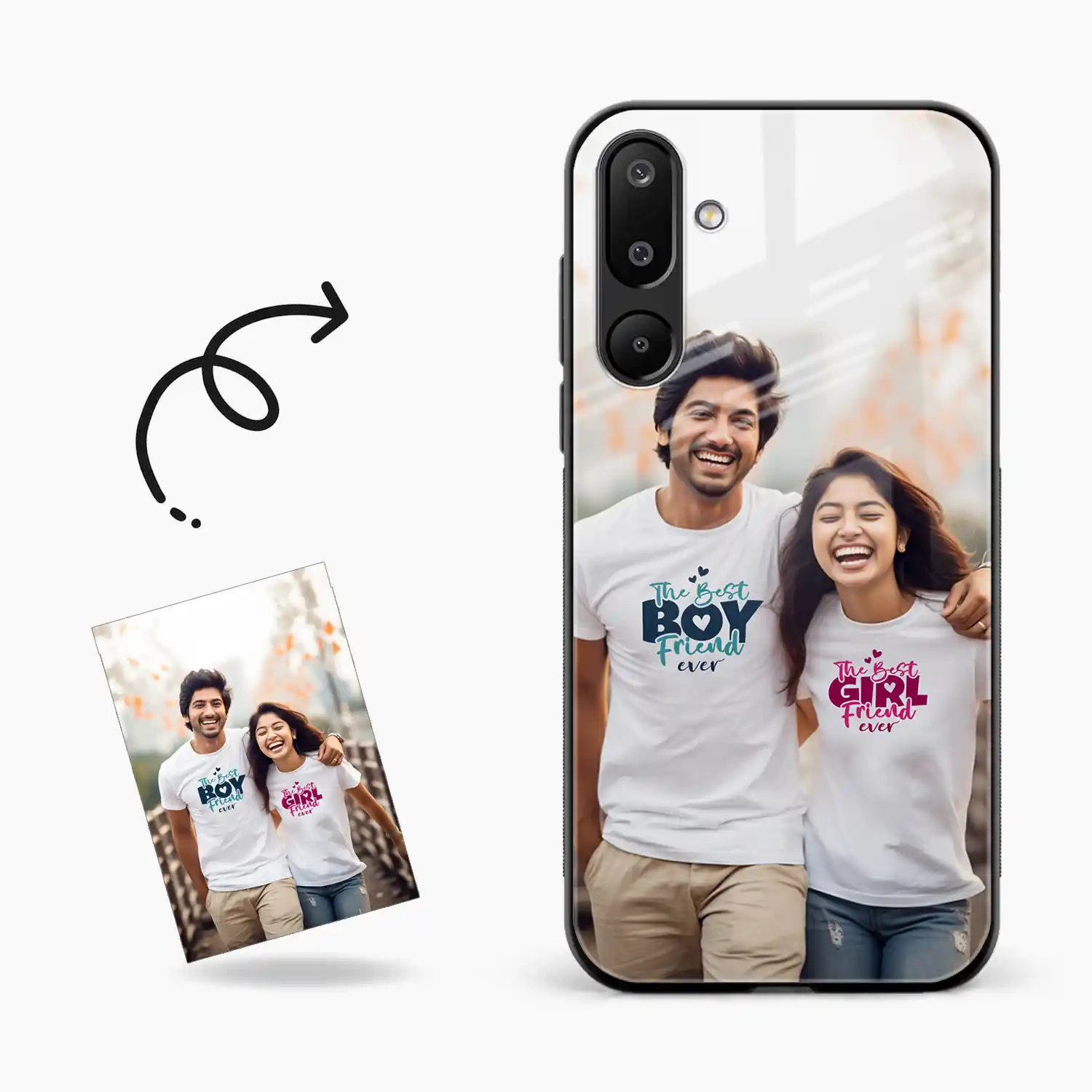 Customised Photo Printed Samsung F16 5G Back Cover