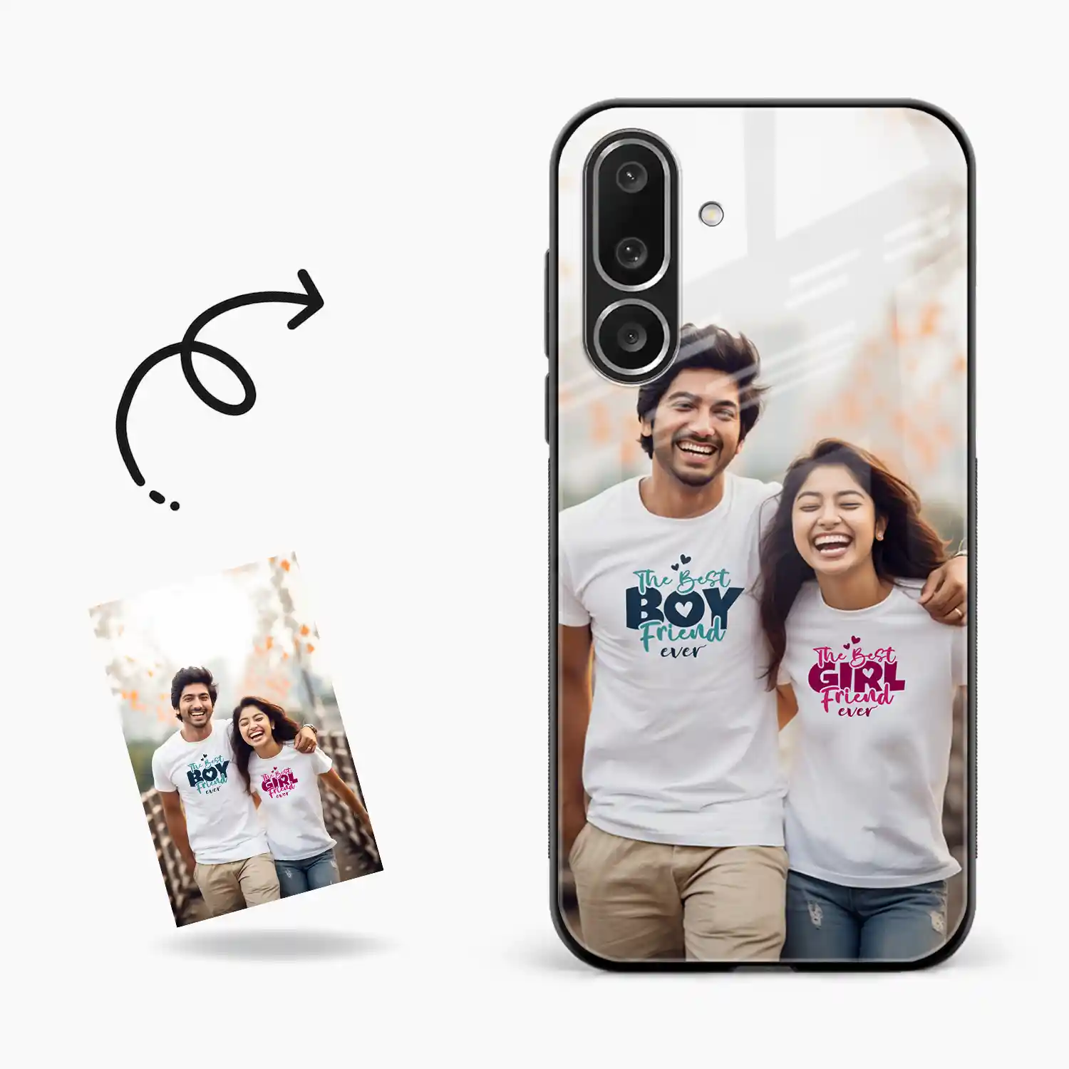 Customised Photo Printed Samsung F36 5G Back Cover