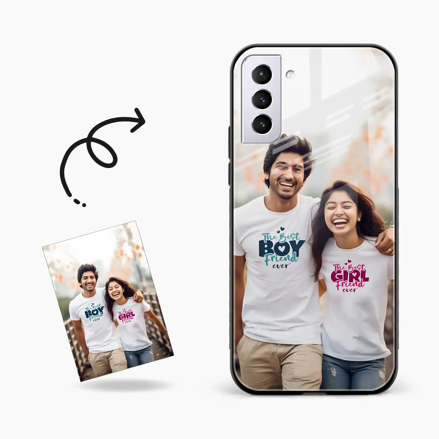 Customised Photo Printed Samsung Galaxy S22 Plus Back Cover