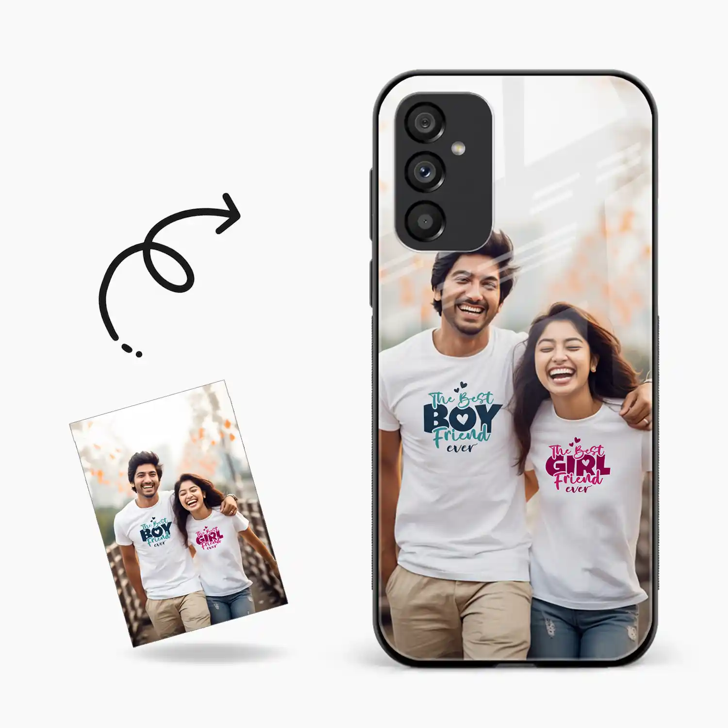 Customised Photo Printed Samsung M15 Back Cover