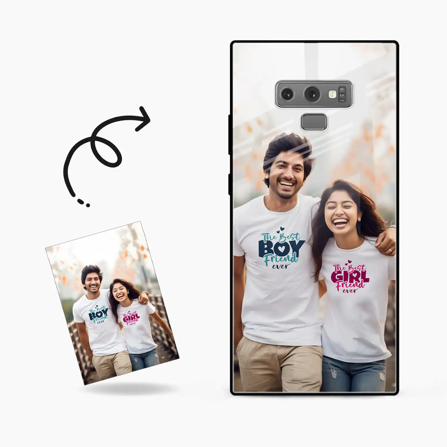 Customised Photo Printed Samsung Note 9 Back Cover