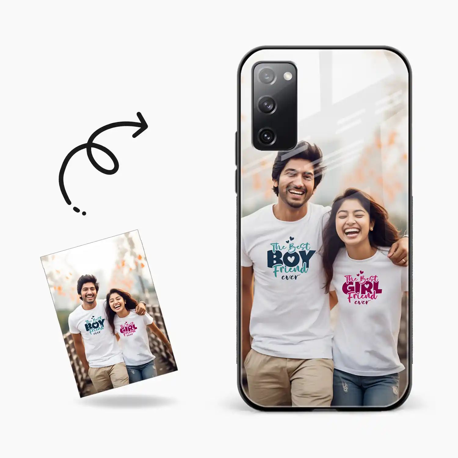Customised Photo Printed Samsung S20 FE Back Cover