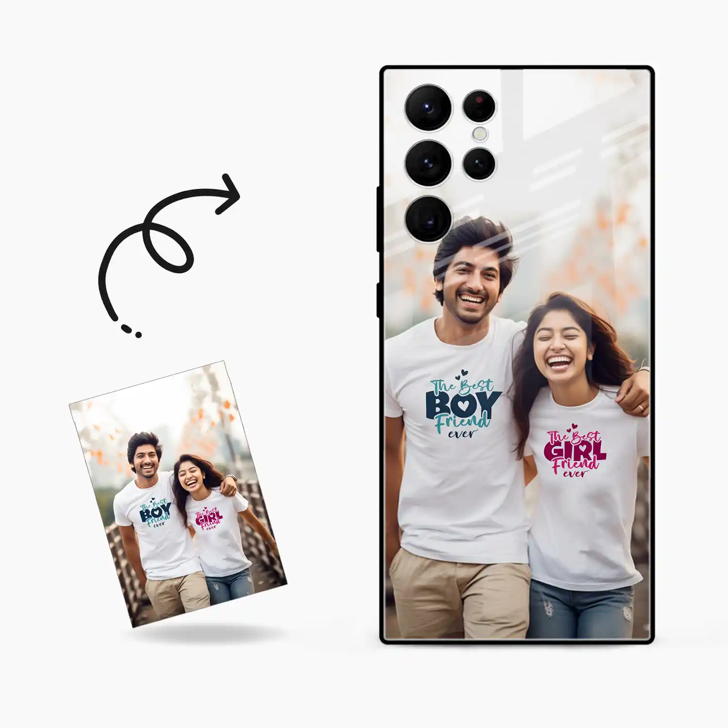 Customised Photo Printed Samsung S23 Ultra Back Cover