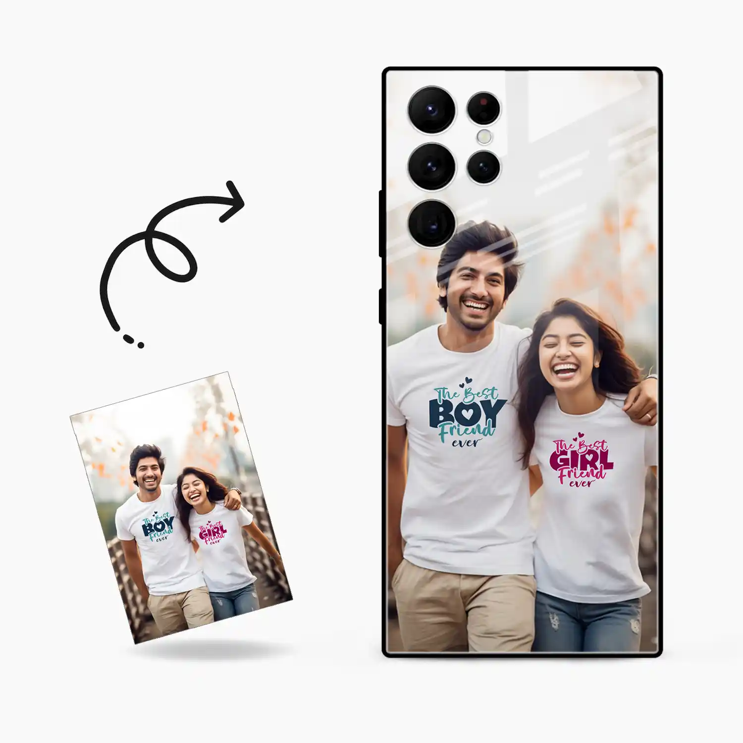 Customised Photo Printed Samsung S24 Ultra Back Cover