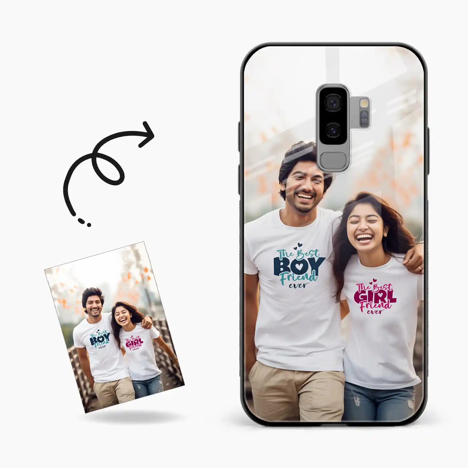 Customised Photo Printed Samsung S9 Plus Back Cover