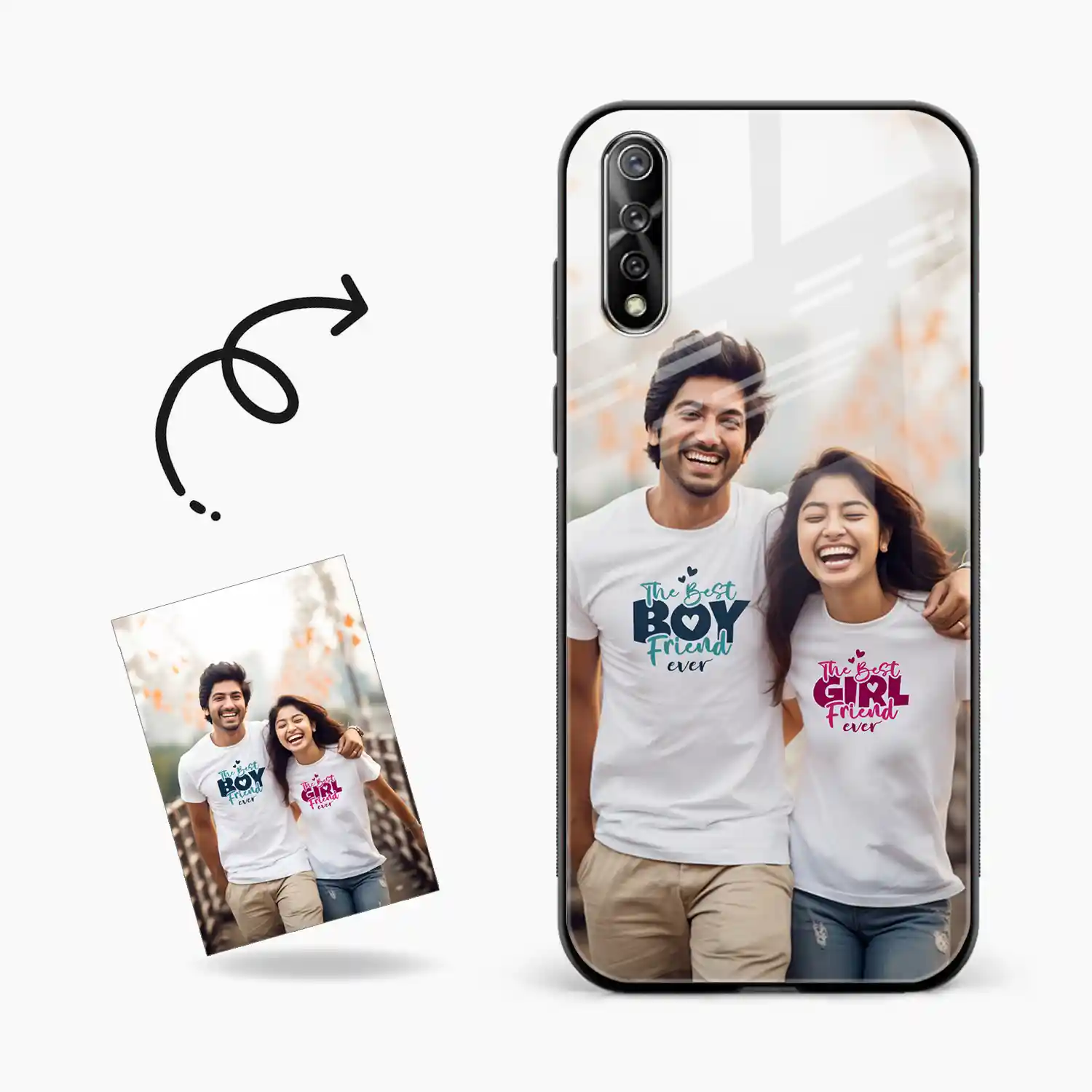 Customised Photo Printed Vivo S1 Back Cover
