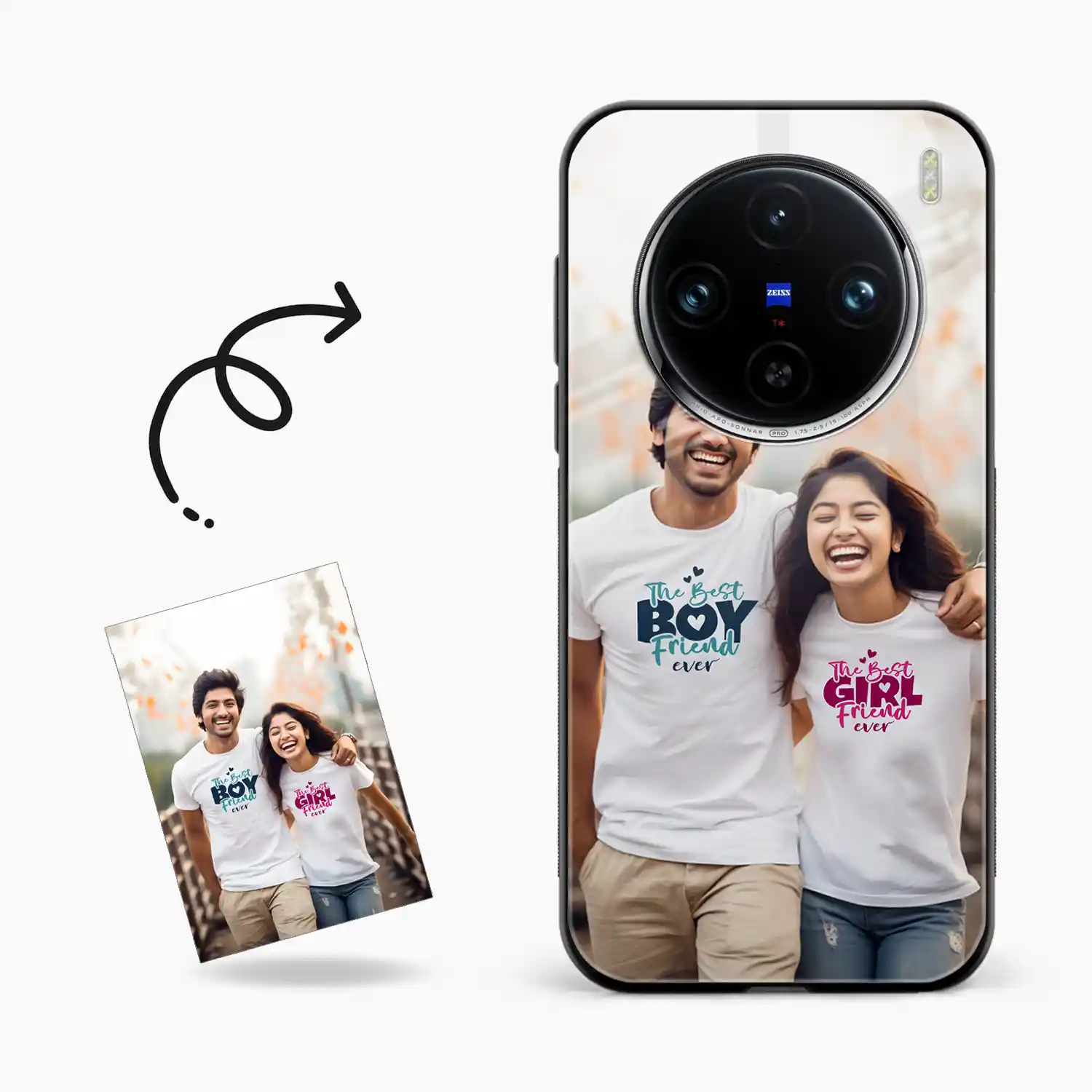 Customised Photo Printed Vivo X100 Pro Back Cover