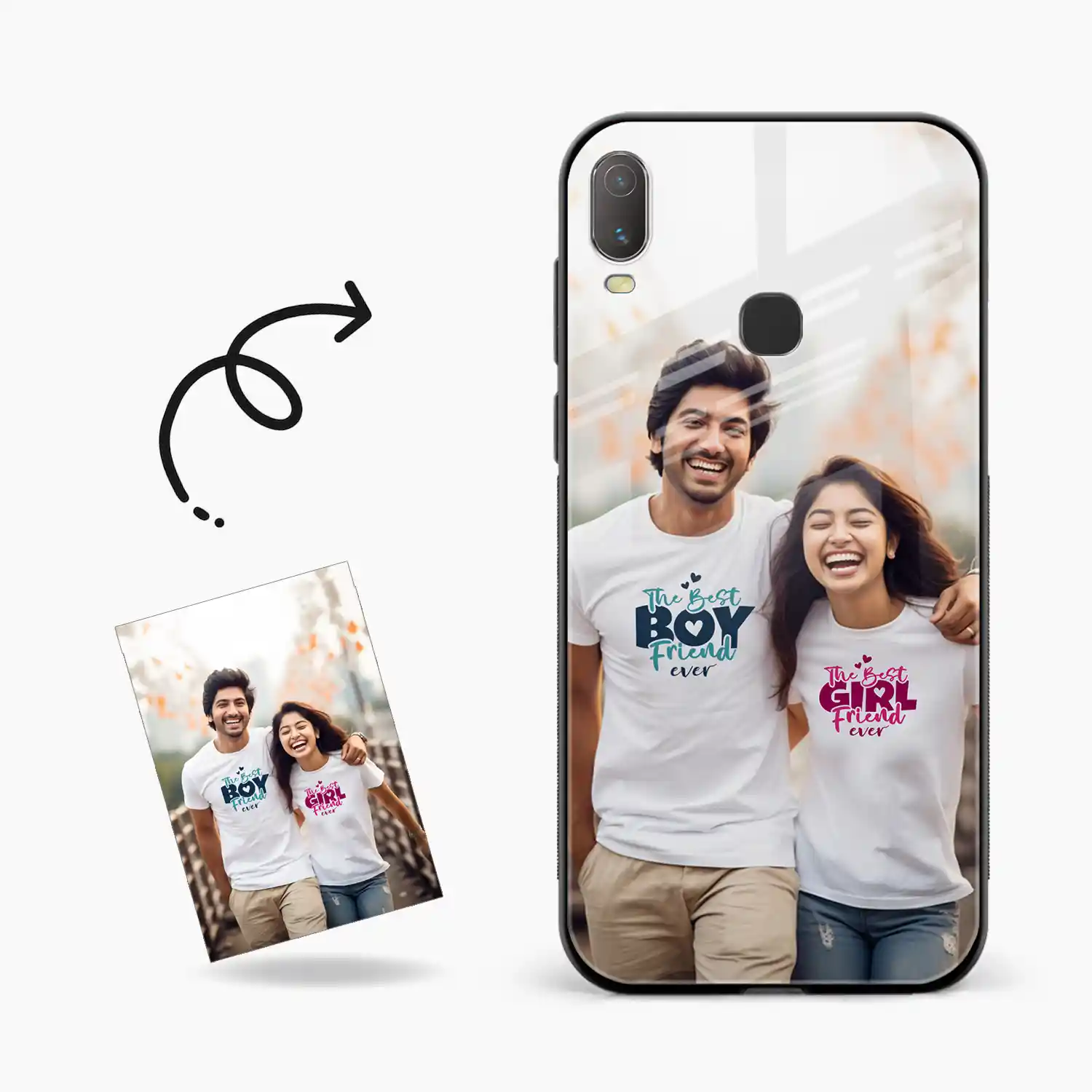 Customised Photo Printed Vivo Y11 Back Cover