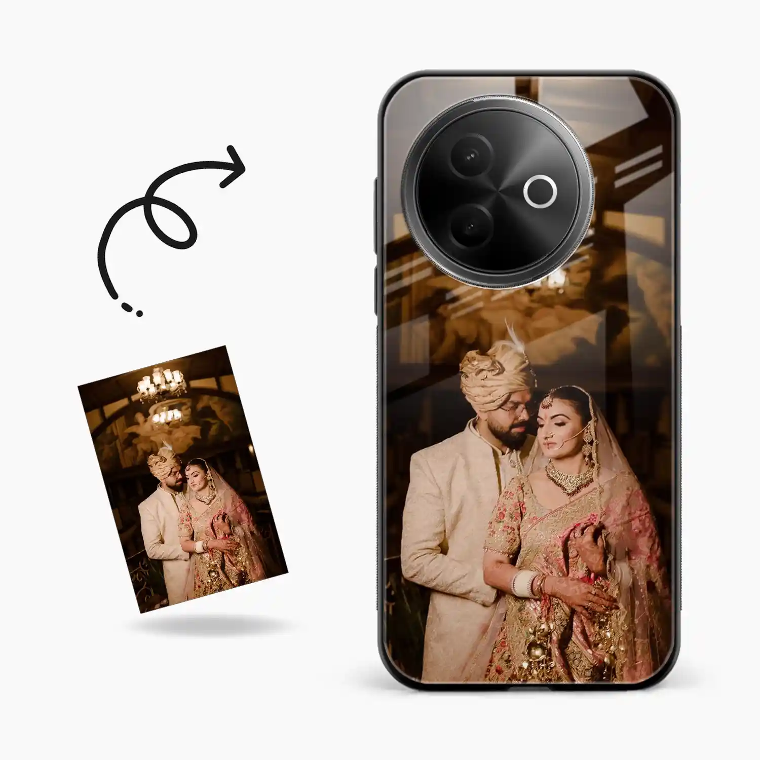 Customised Photo Printed Vivo Y39 5G Back Cover