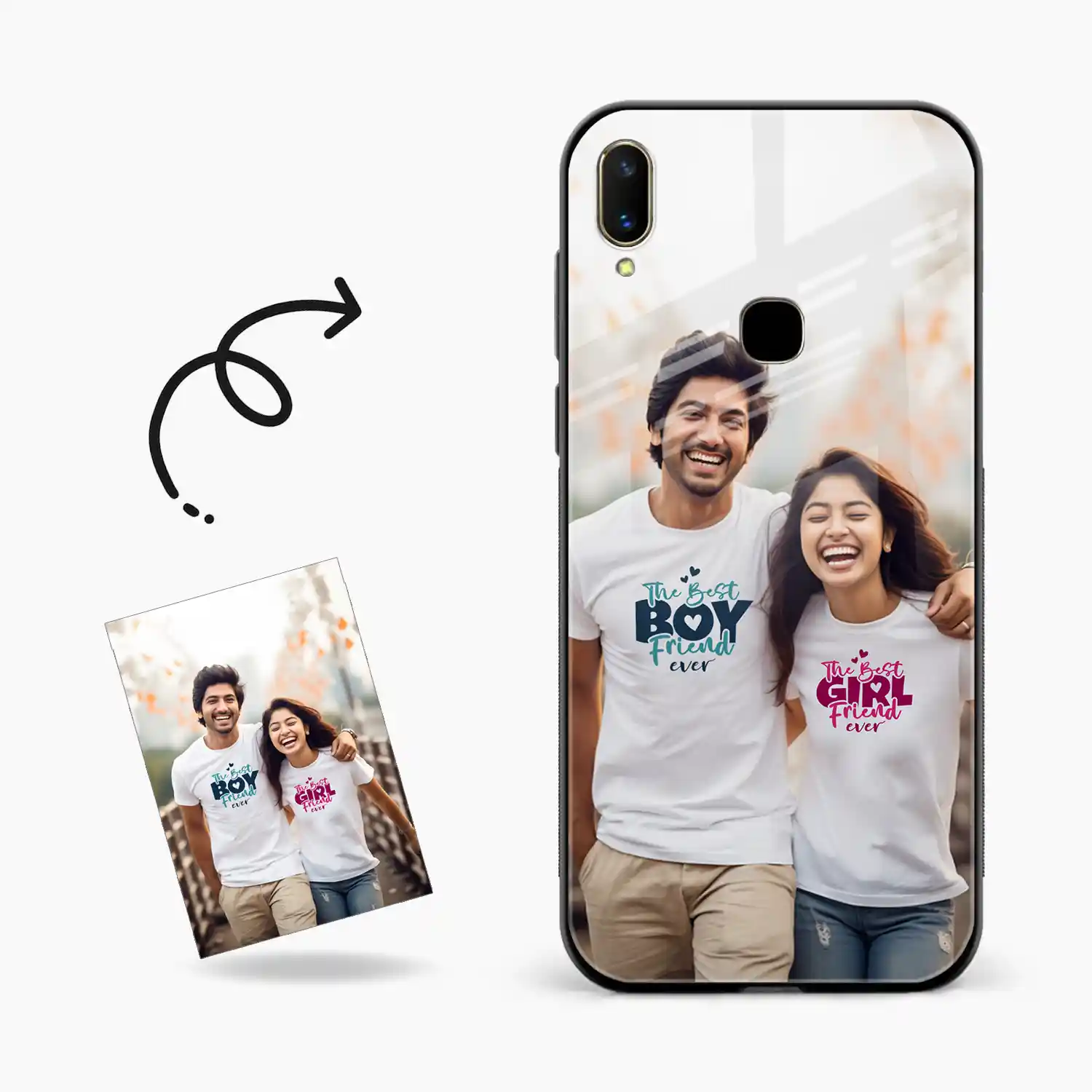 Customised Photo Printed Vivo Y95 Back Cover