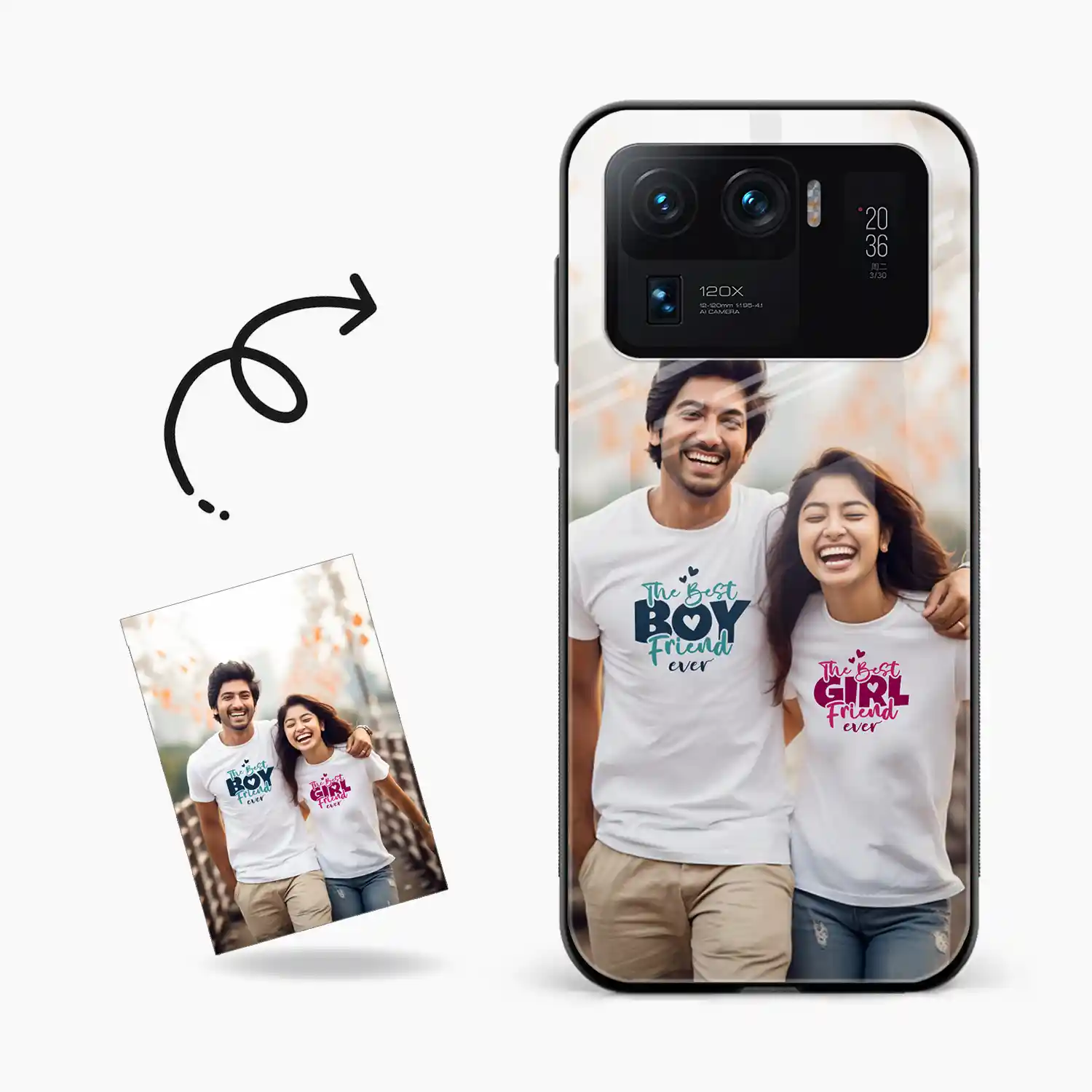 Customised Photo Printed Xiaomi Mi 11 Ultra Back Cover