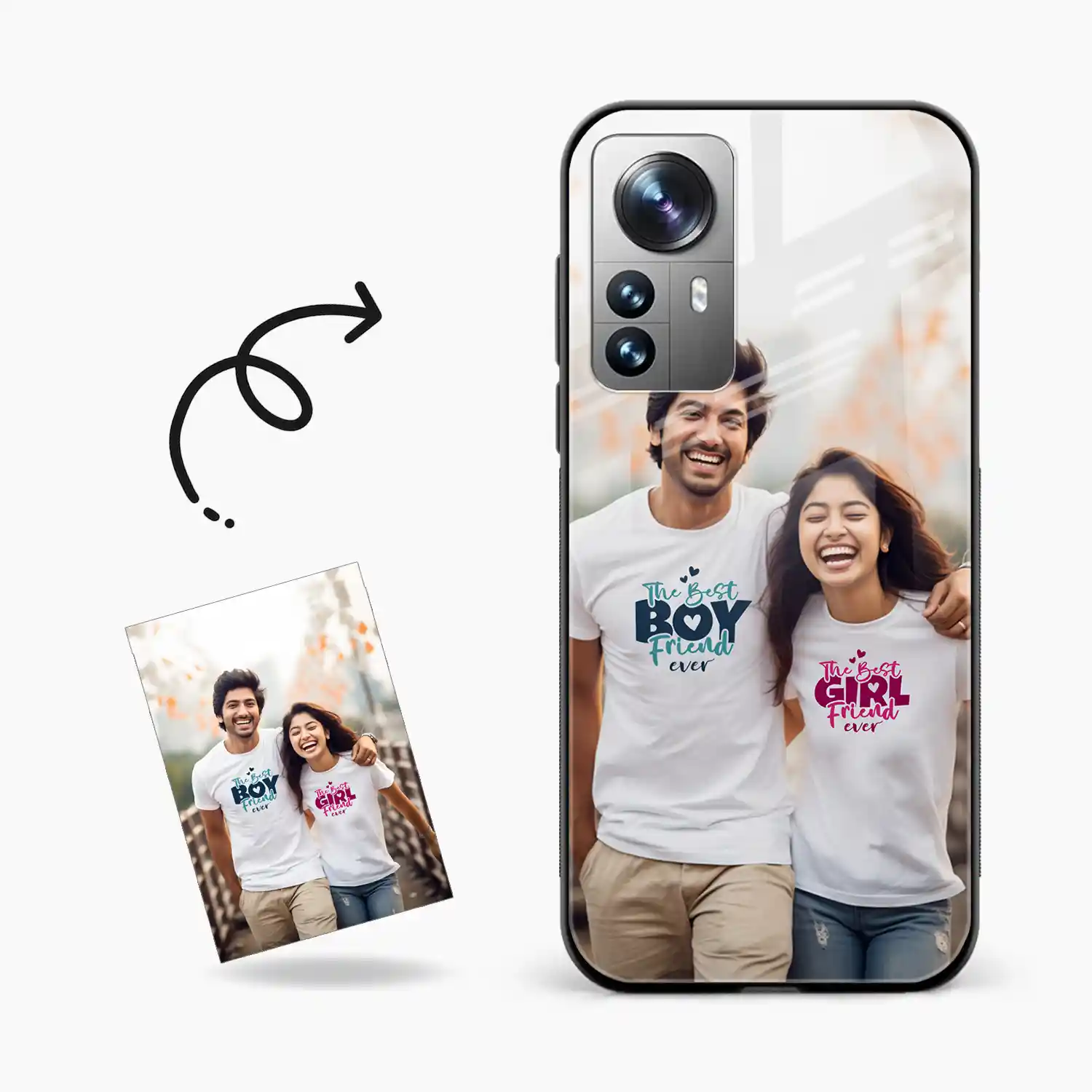 Customised Photo Printed Xiaomi Mi 12 Pro Back Cover