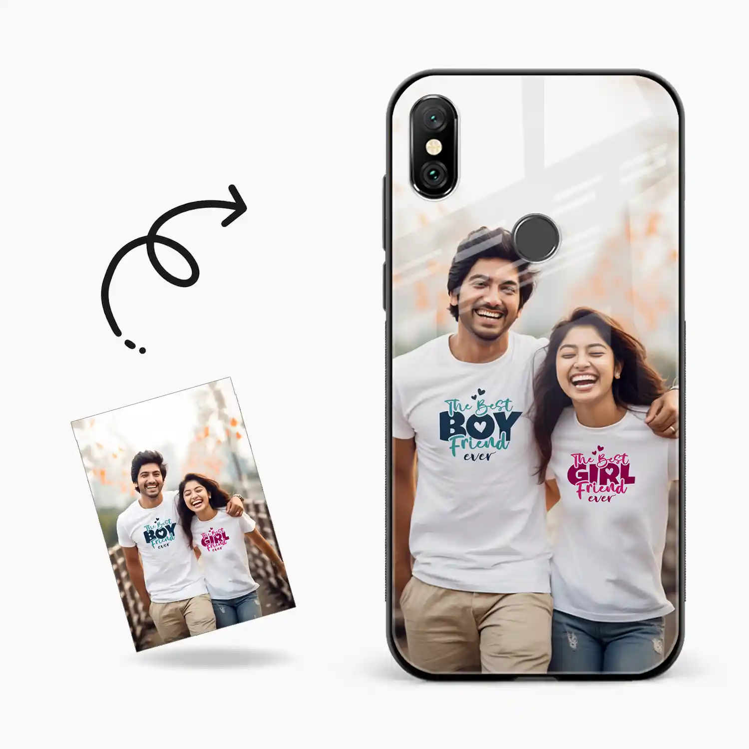 Customised Photo Printed Xiaomi Mi A2 Lite Back Cover