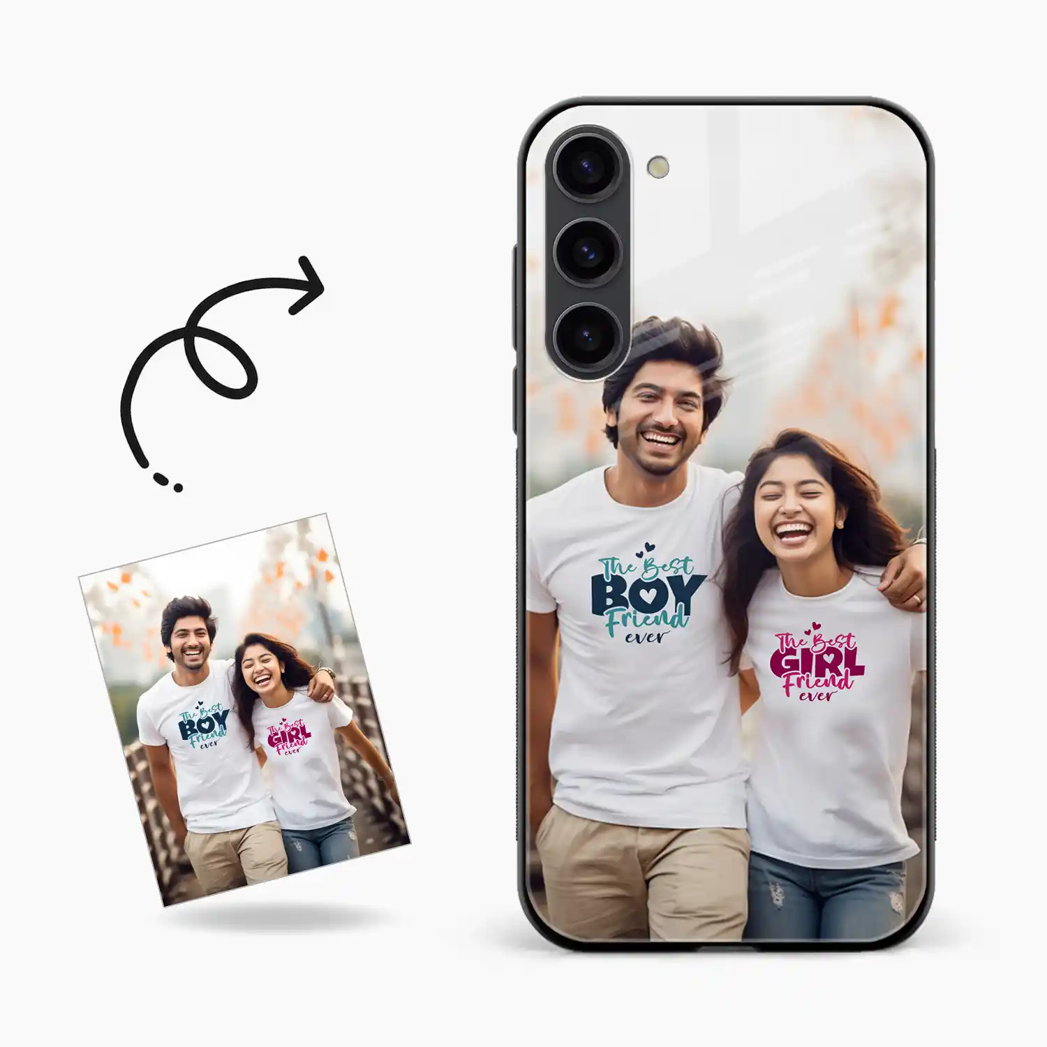 Customised Photo Printed Samsung S23 Back Cover